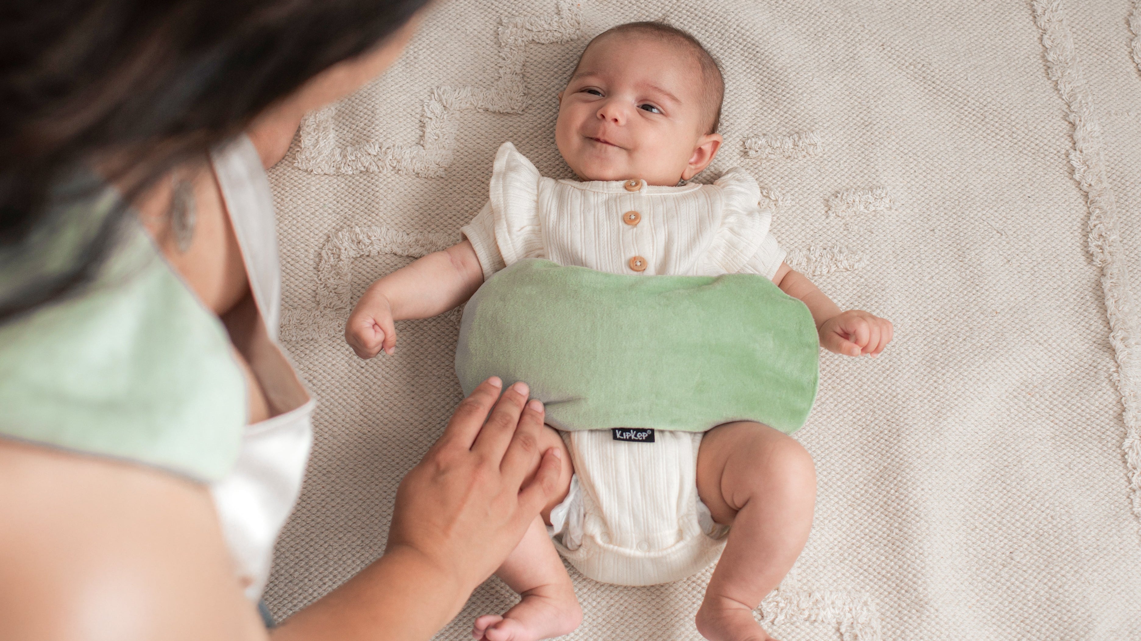 Gouden tip krampjes baby: hoe warmte kan helpen bij darmkrampjes