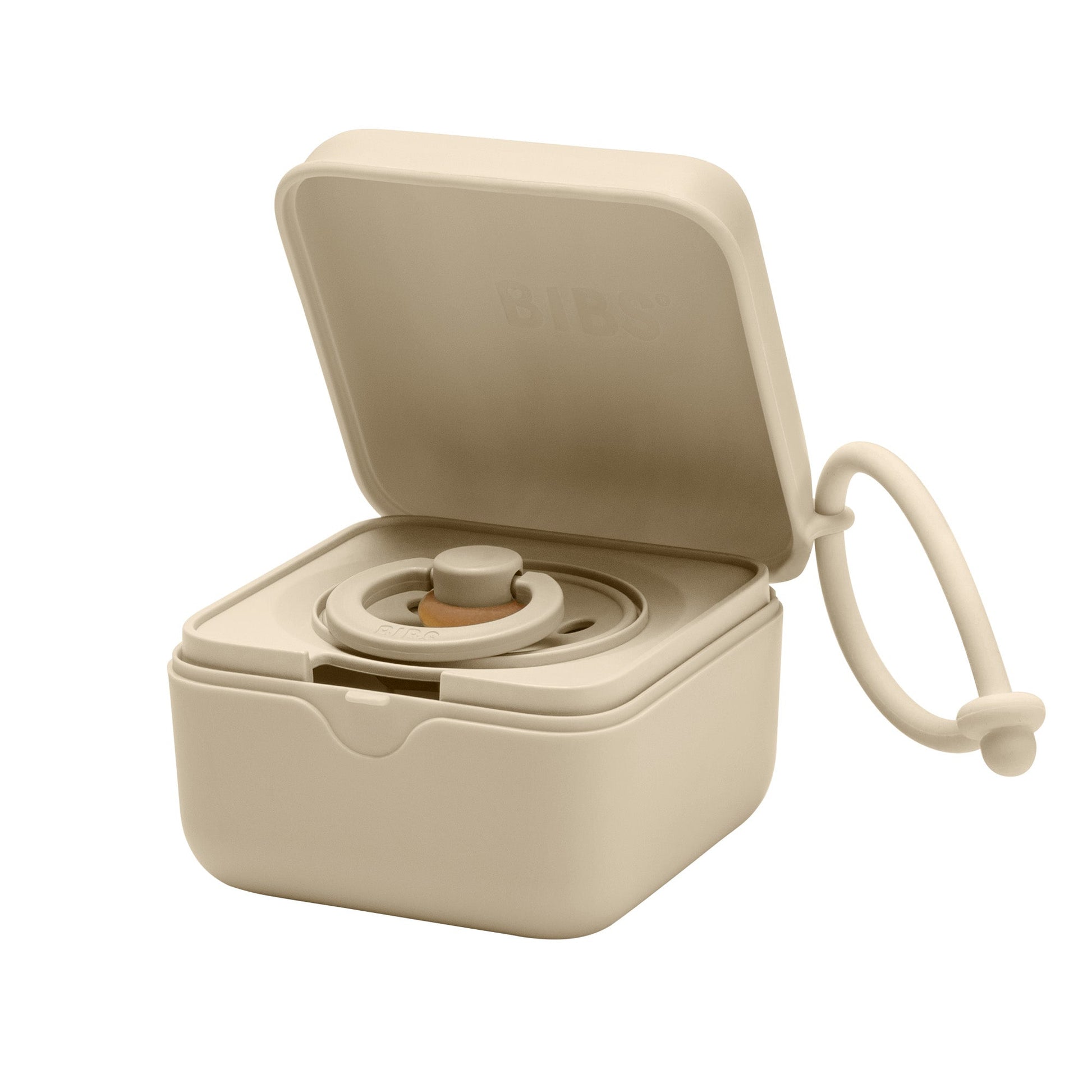 bibs bewaardoosje voor fopspenen met siliconen inzet