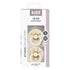 verpakking van de 2-pack fopspenen van bibs in kleur ivory