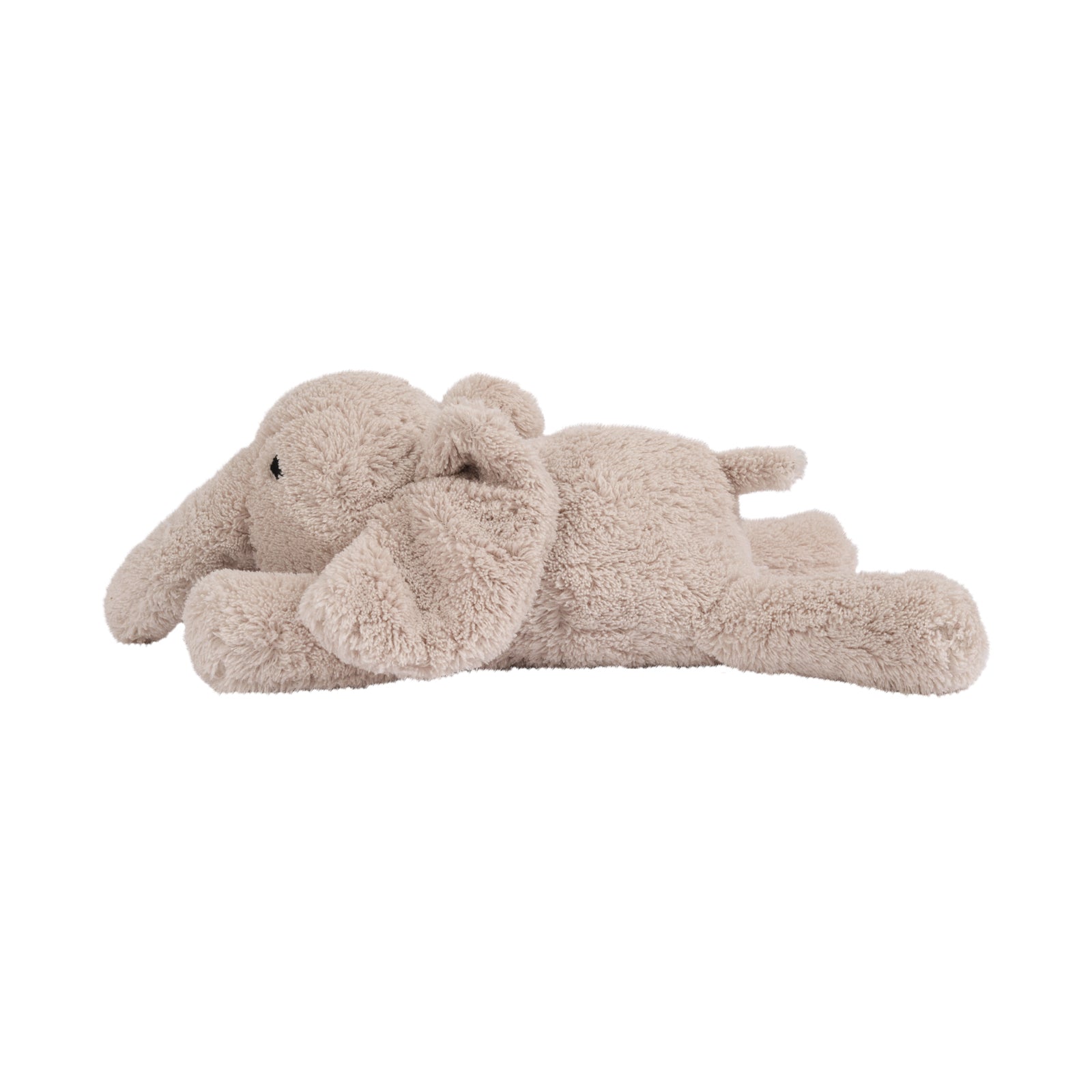 Zijkant van de Flow Comforter on the go in beige – klein formaat en makkelijk te bevestigen