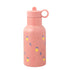 Fresk roze thermosfles 350 ml met citroenprint