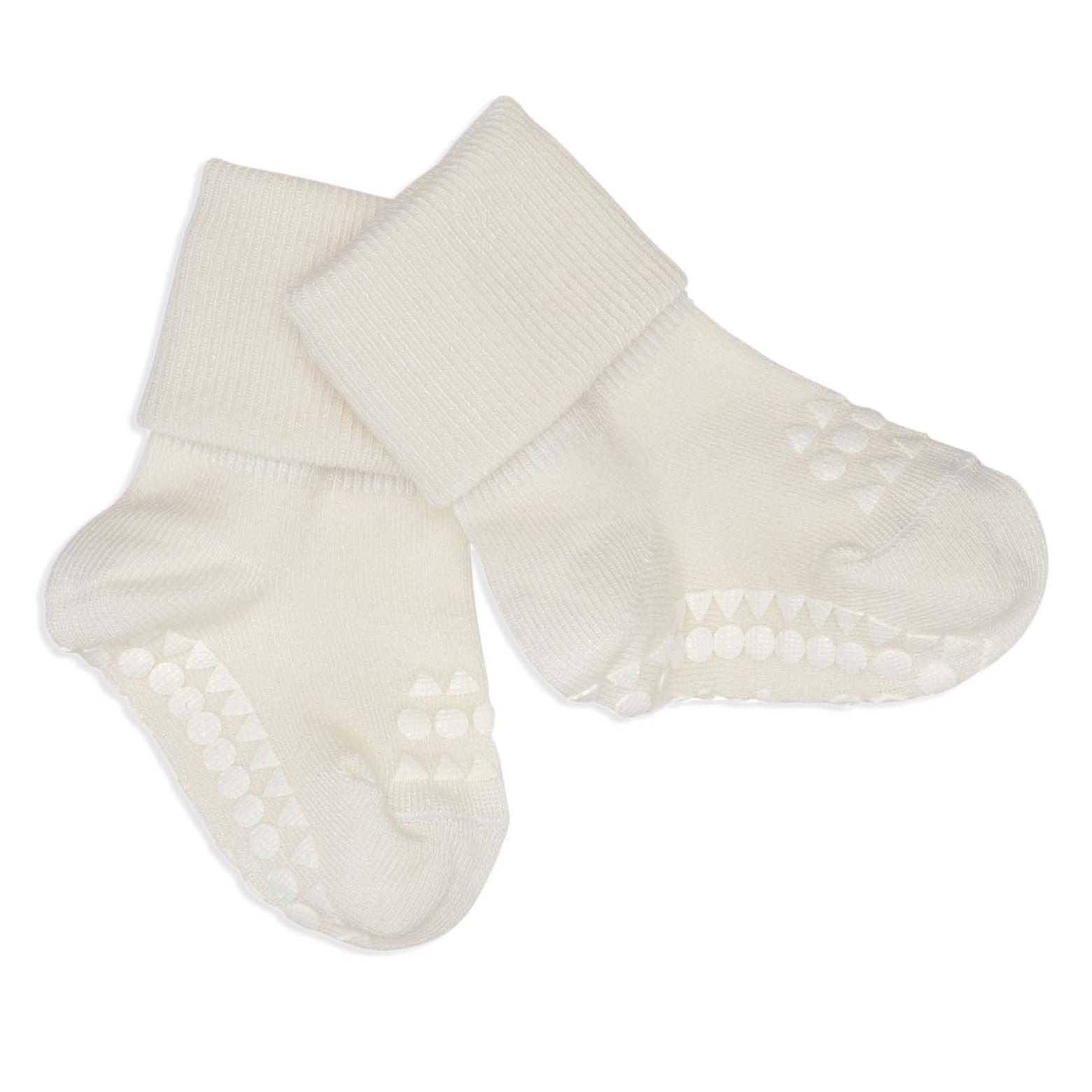 Bamboo antislip sokjes off-white GoBabyGo productfoto
