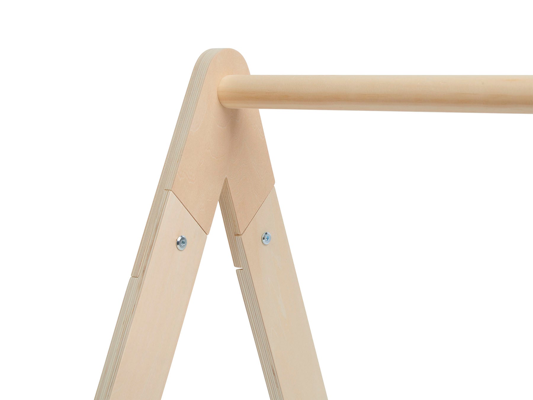 Babygym in naturel hout, geschikt vanaf 2 maanden