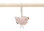 detail van vogel aan babygym van jollein