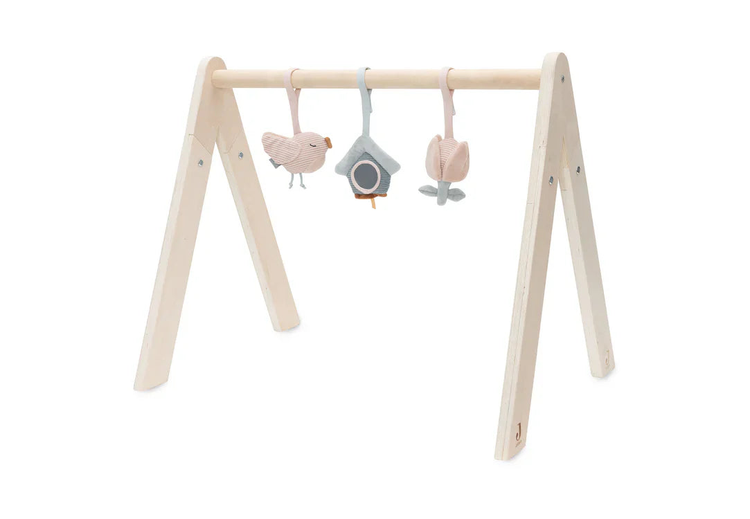 Set van drie babygym speeltjes Lovely Bird