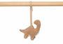 detail van dino aan babygym speeltje van jollein