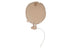 Achterkant van stoffen ballon met ophanglus