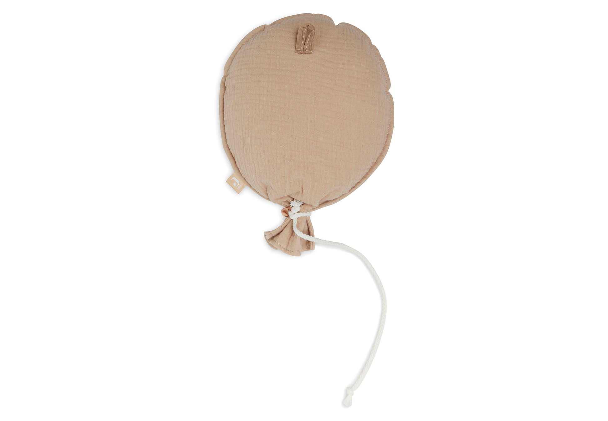 Achterkant van stoffen ballon met ophanglus