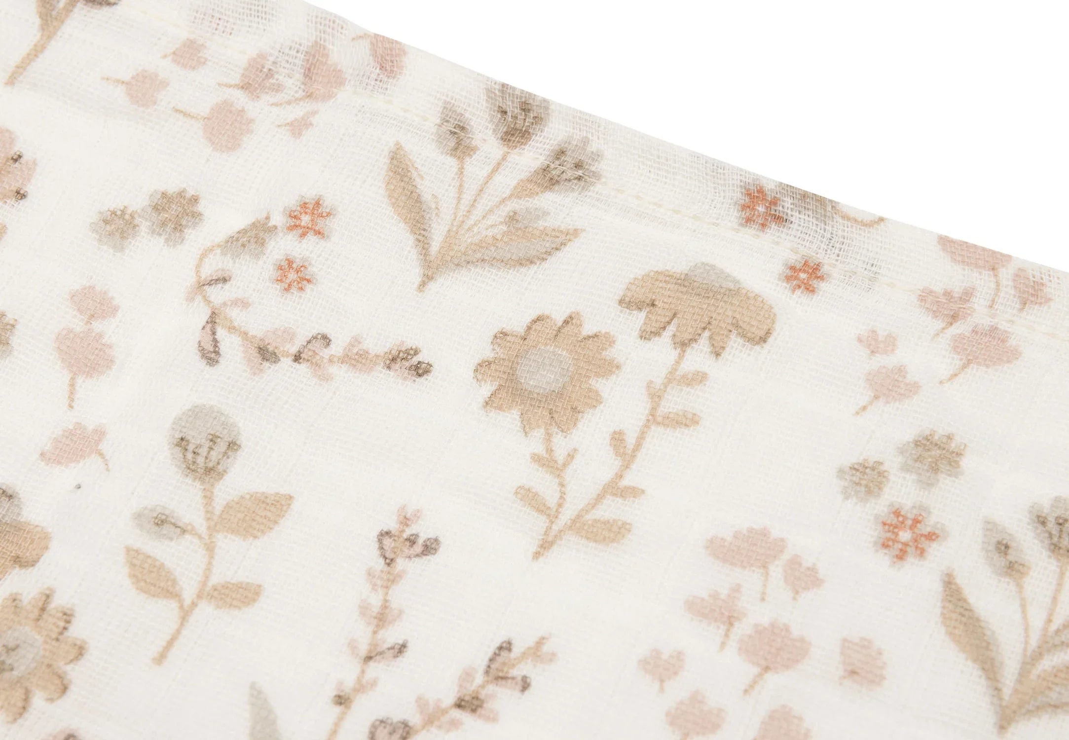 Oeko-tex hydrofiele monddoekjes met bloomy print