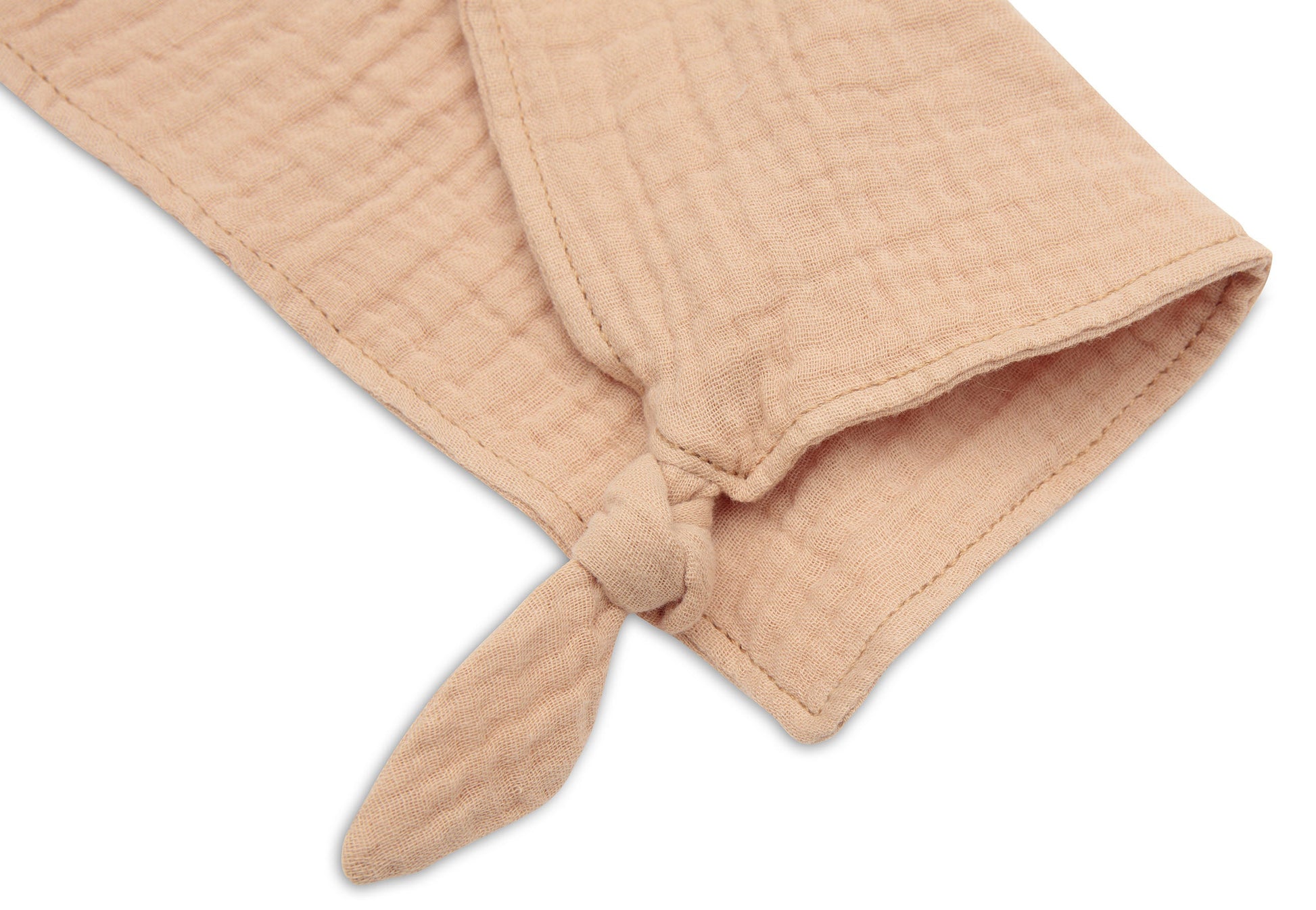 Close-up van zacht hydrofiel katoen, speendoekje