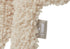 Close-up van speendoekje met zachte teddystof 