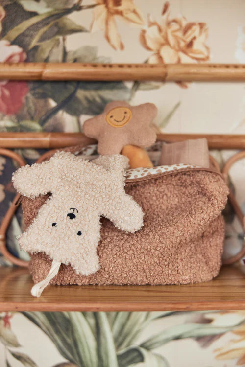 Handig teddybeer speendoekje van Jollein 