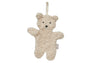 jollein speendoekje teddybeer naturel van zachte teddy stof voor baby
