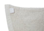 detail badstof washand jollein zacht katoen structuur en stiksel nougat