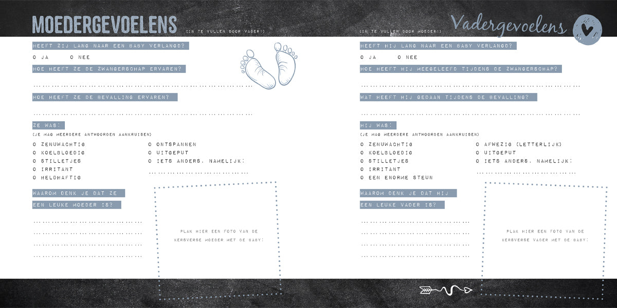 Invulboek Baby’s eerste jaar als kraamcadeau