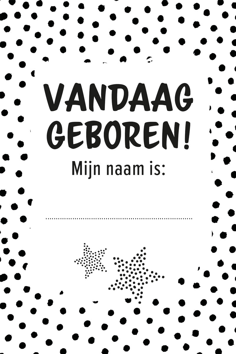 mijlpaalkaarten box om mijlpalen vast te leggen van je baby