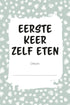 Mijlpaalkaarten als kraamcadeau