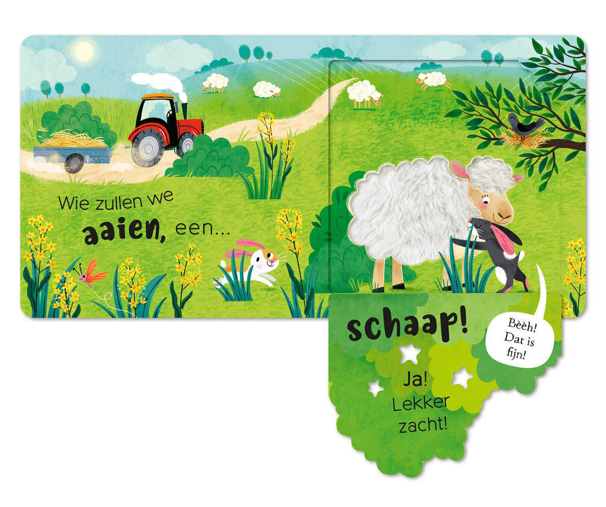 Interactief voelboek voor peuters om samen te lezen, voelen en ontdekken