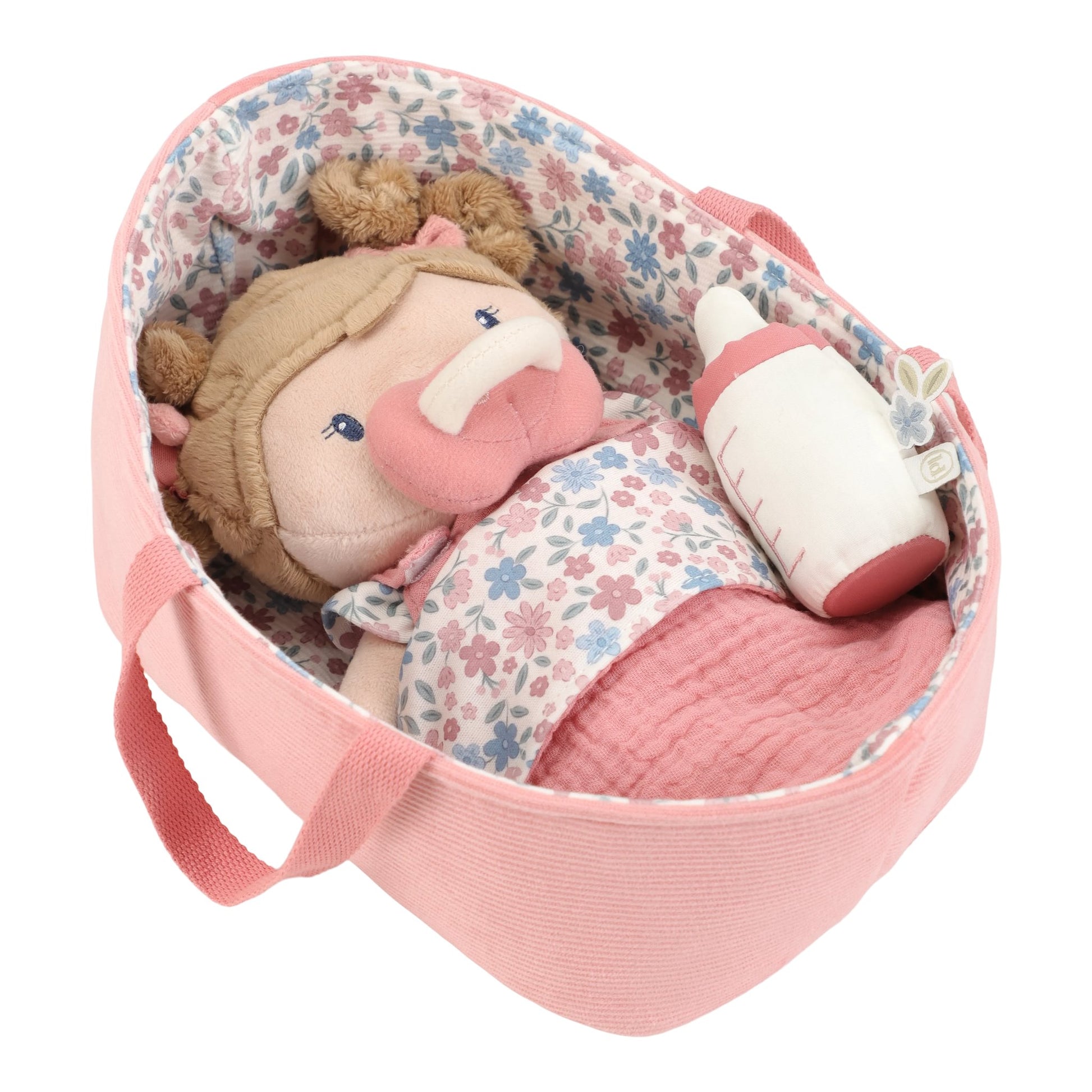 Poppenverzorging met Little Dutch babypop Rosa en aankleedkleding voor fantasierijk spel