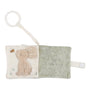 Knisperboekje voor baby met lieve illustraties en kleine details voor nieuwsgierige handjes