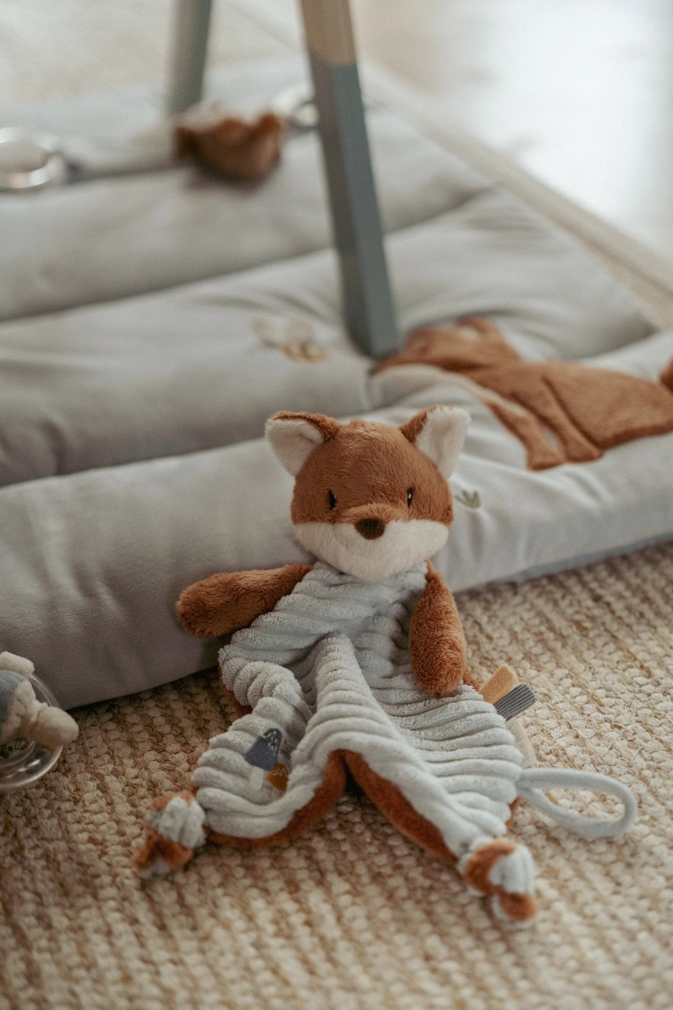 Little Dutch knuffeldoekje vos blauw Forest Friends als origineel babycadeau