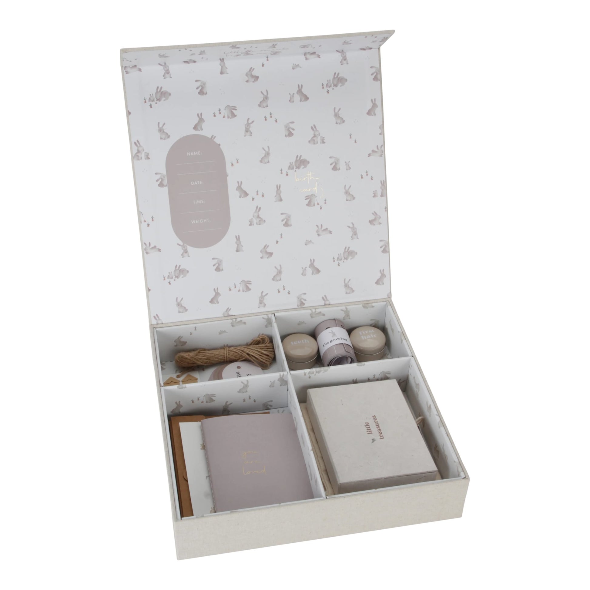 Little Dutch memory box met quote Little moments, big memories voor mijlpalen