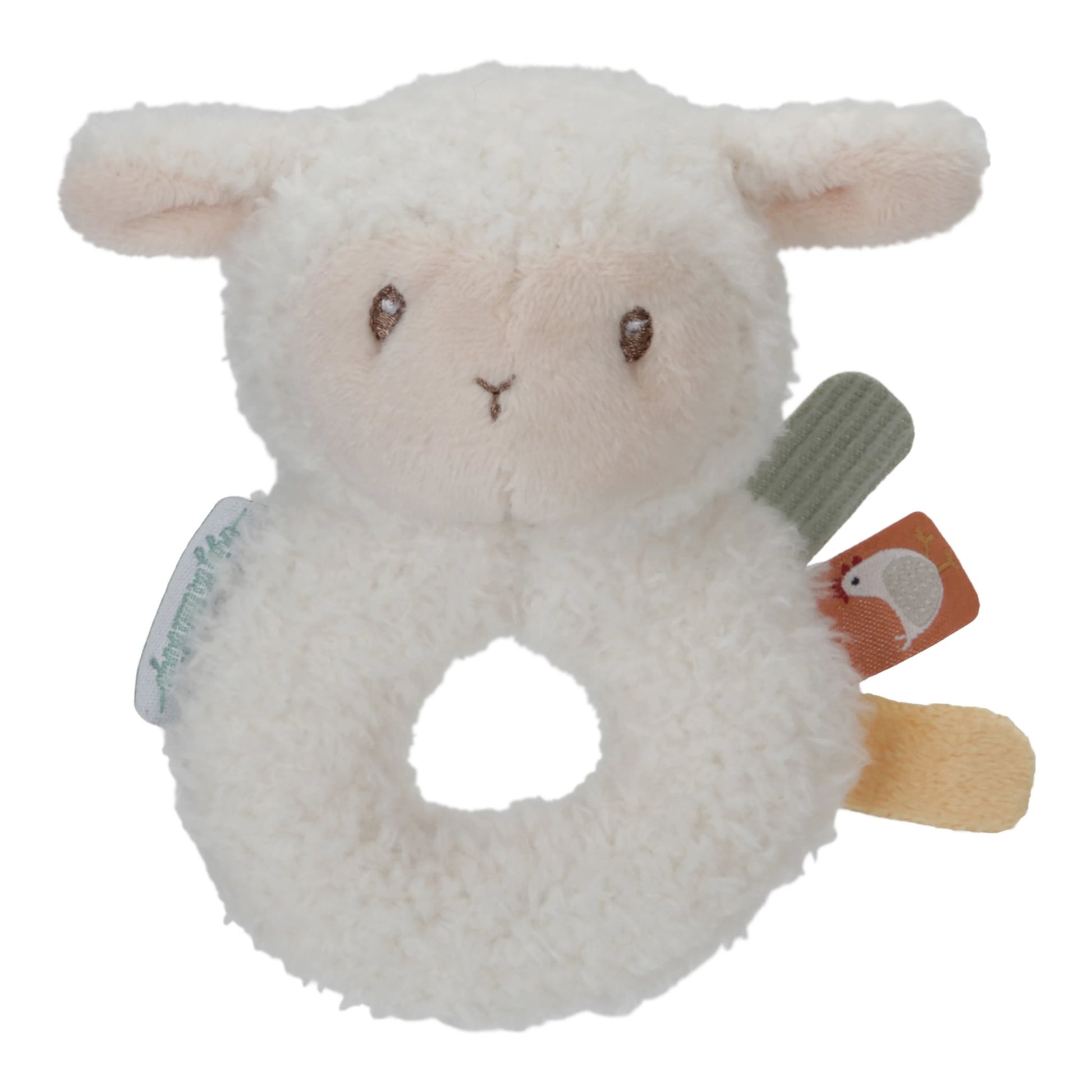 Little Dutch zachte ringrammelaar schaap uit de Little Farm collectie