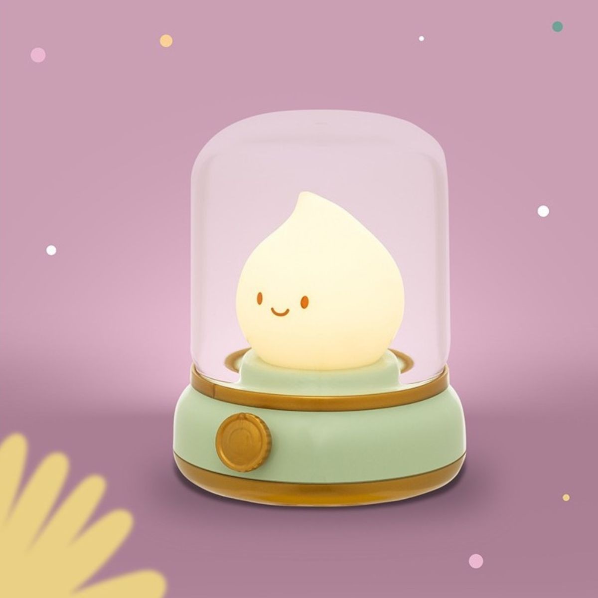 gezellig nachtlampje van mary's, vlamvormig