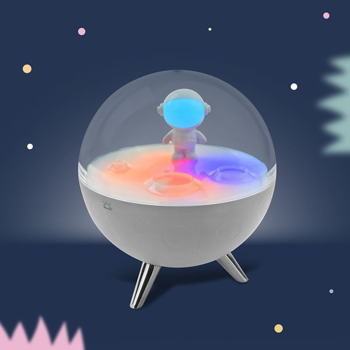 Mary's dimbaar ledlampje in vorm van maan