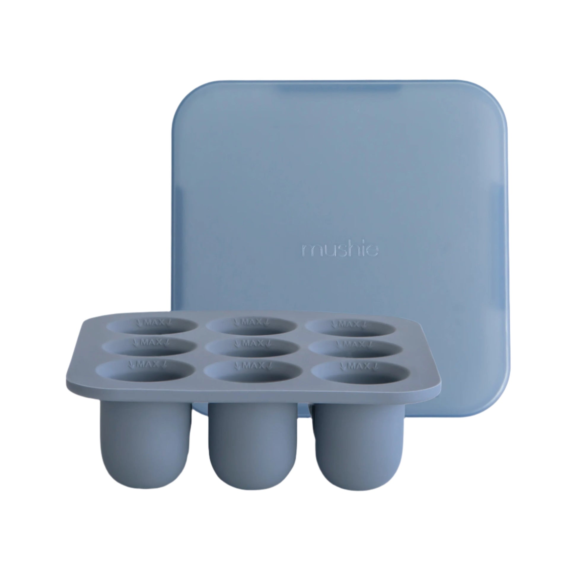 Mushie siliconen babyvoeding diepvriesbakje