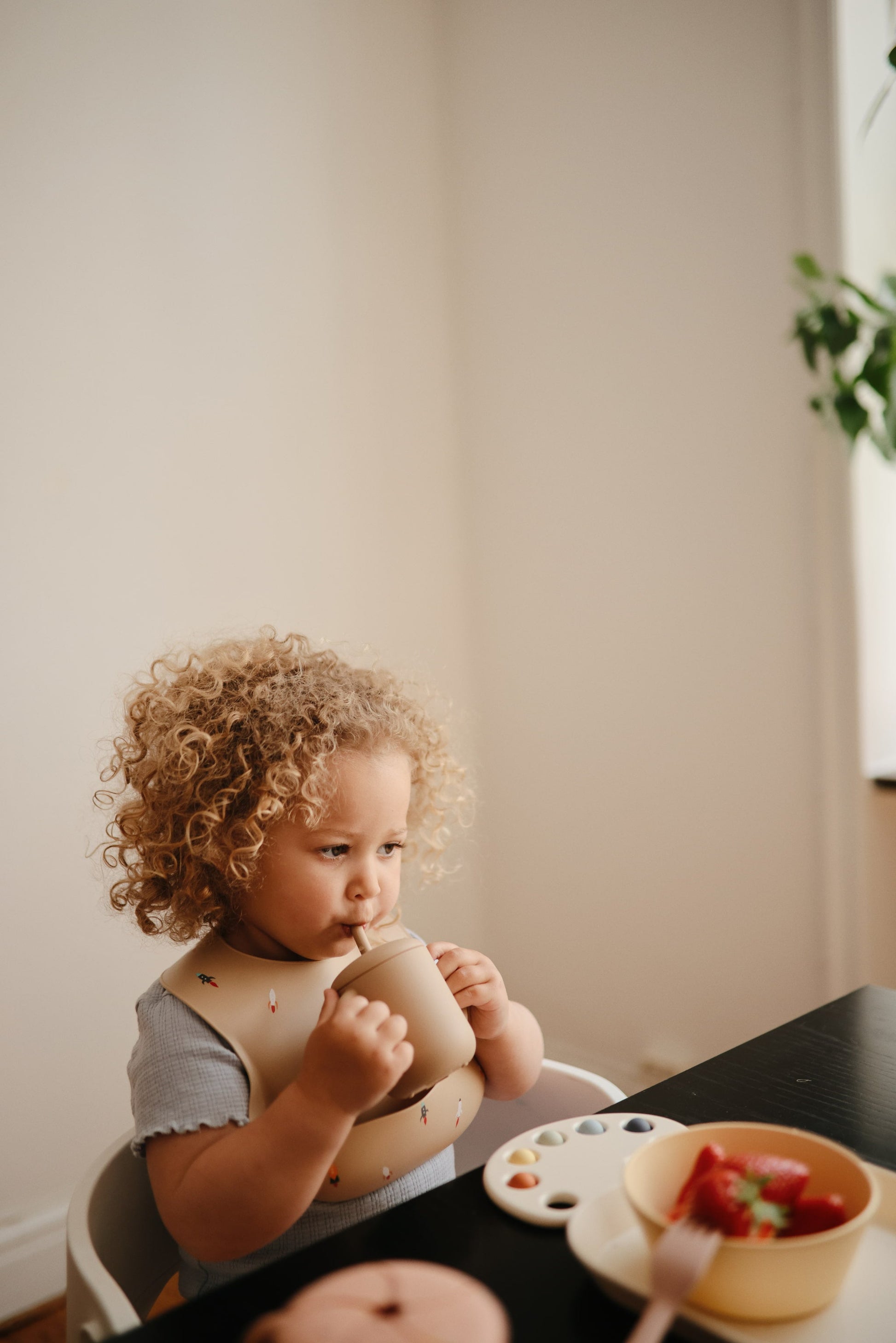 siliconen slab van mushie met rocket dessin