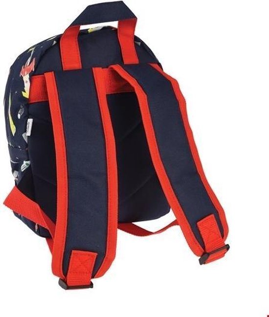 Achterkant mini kinderrugzak Space Age Rex London