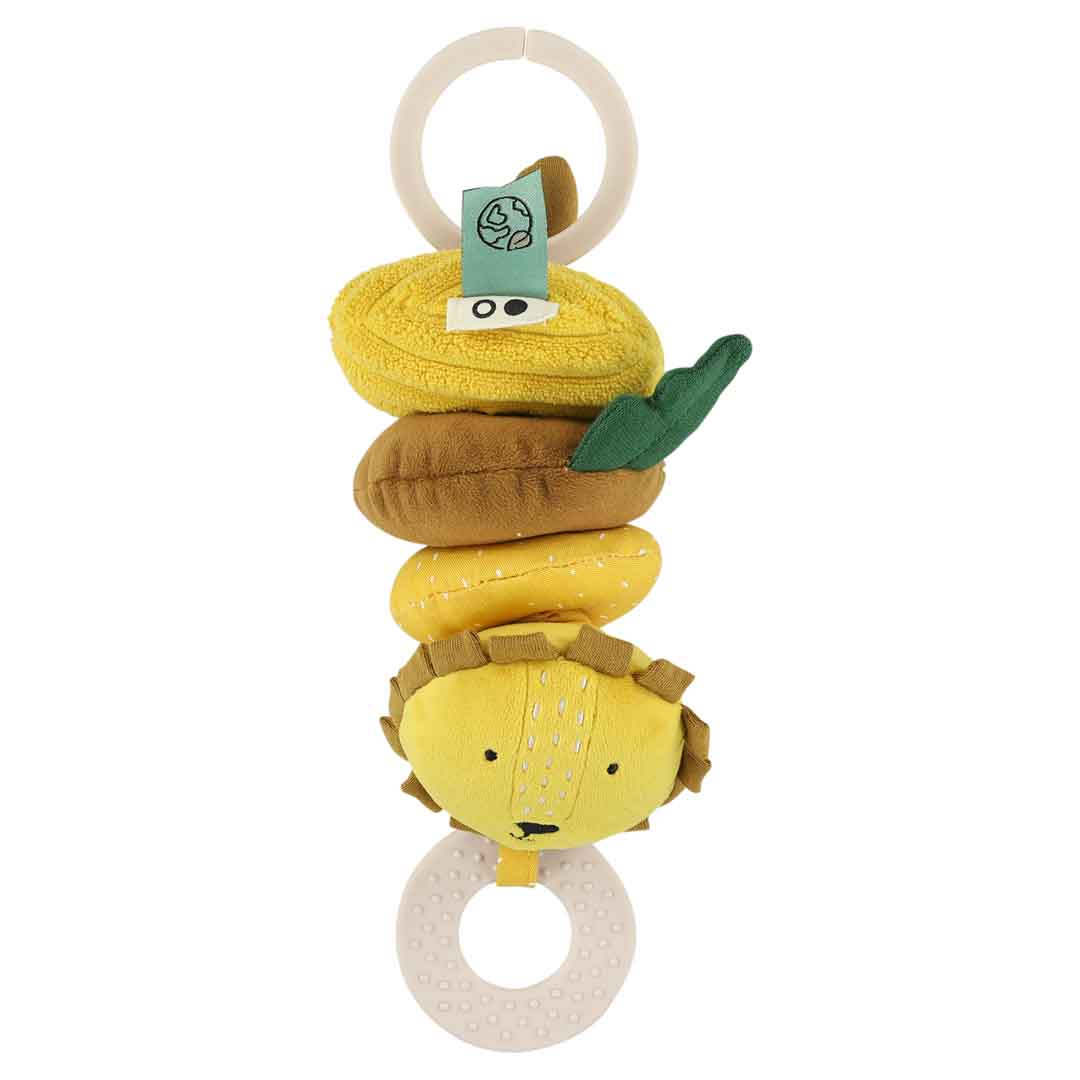 Trixie dansende hanger Mr. Lion met bijtring en houten ring