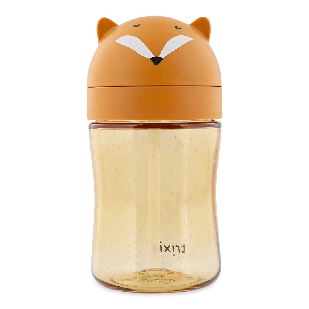 Trixie lekvrije rietjesbeker Mr. Fox voor zelfstandig leren drinken