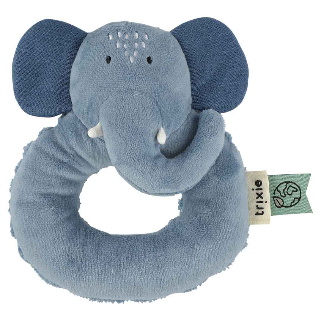 Trixie zachte rammelaar met belletje mrs. elephant 