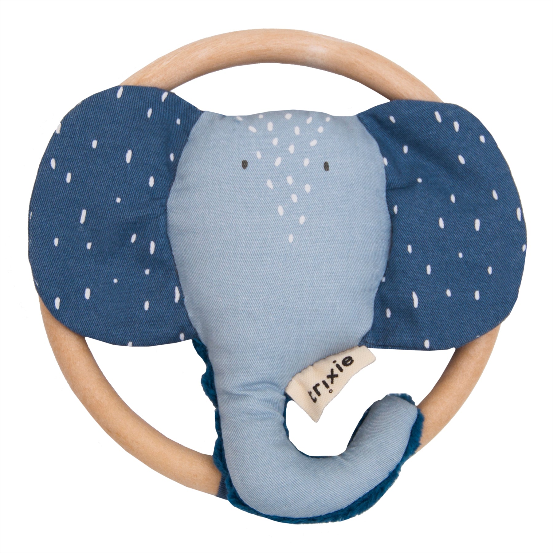 Trixie Mrs. Elephant rammelaar voor baby's