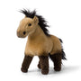 WWF knuffel paard Wild Horse 20 cm bruin voorzijde Bon Ton Toys
