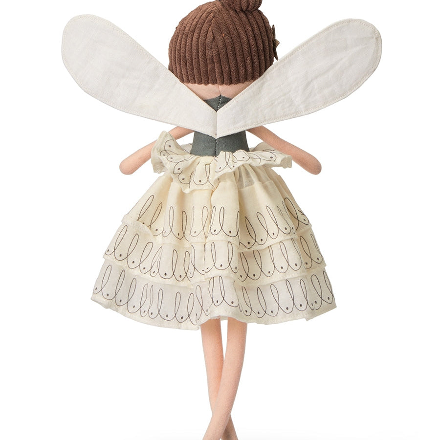 fairy mathilda in beige en bruin met glitterdetails