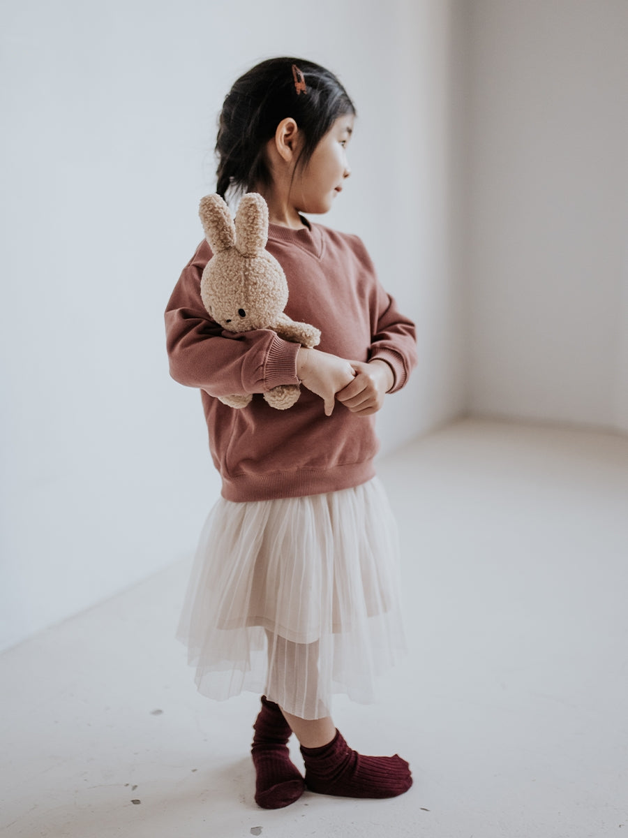 meisje met beige teddy nijntje 23 cm