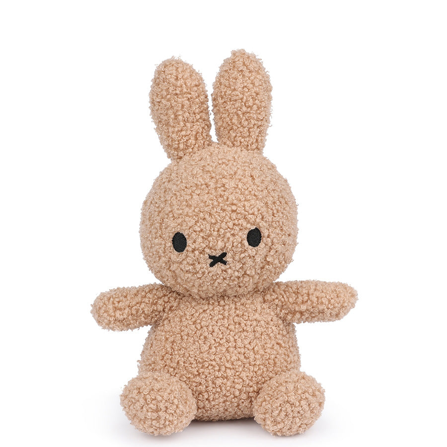 miffy/nijntje eco teddy beige knuffel van bon ton toys
