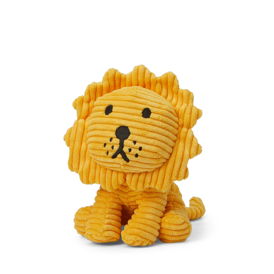 Zijkant van leeuwenknuffel Bontontoys miffy and friends serie