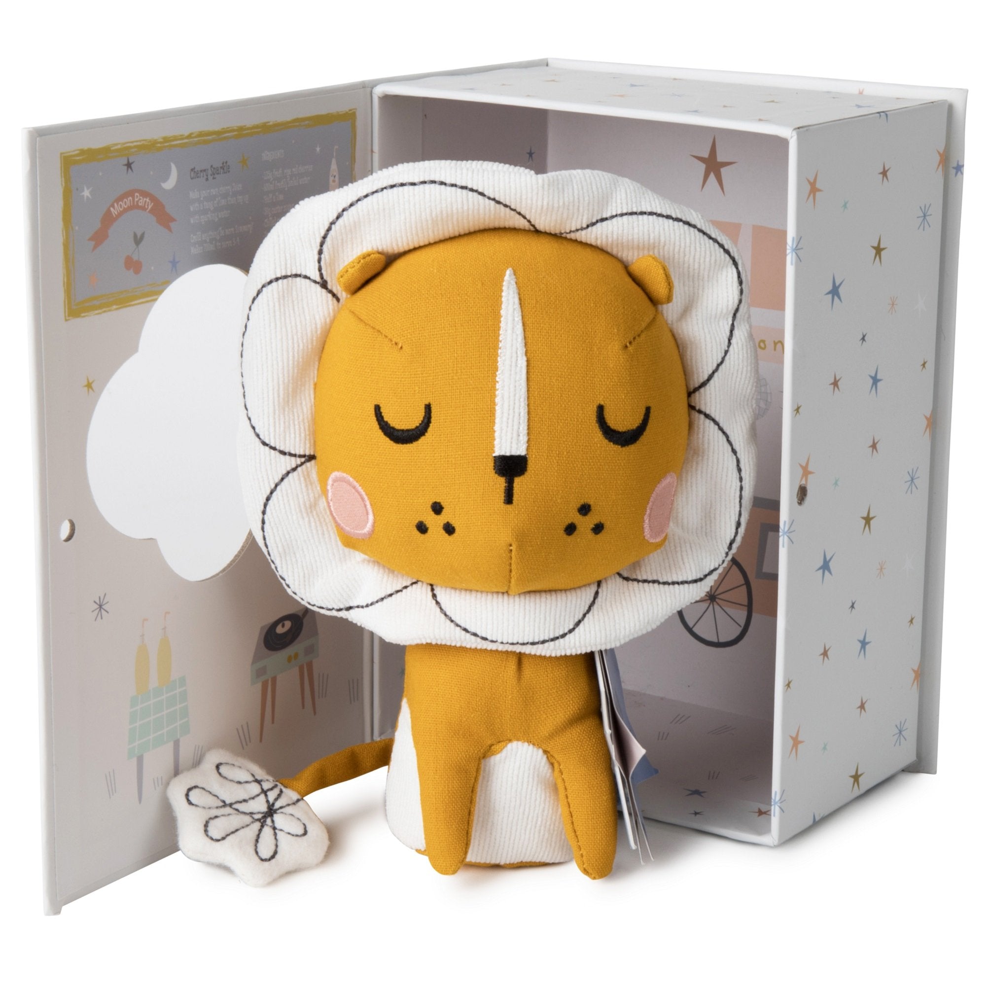 Pica loulou lion louie in mooie geschenkdoos