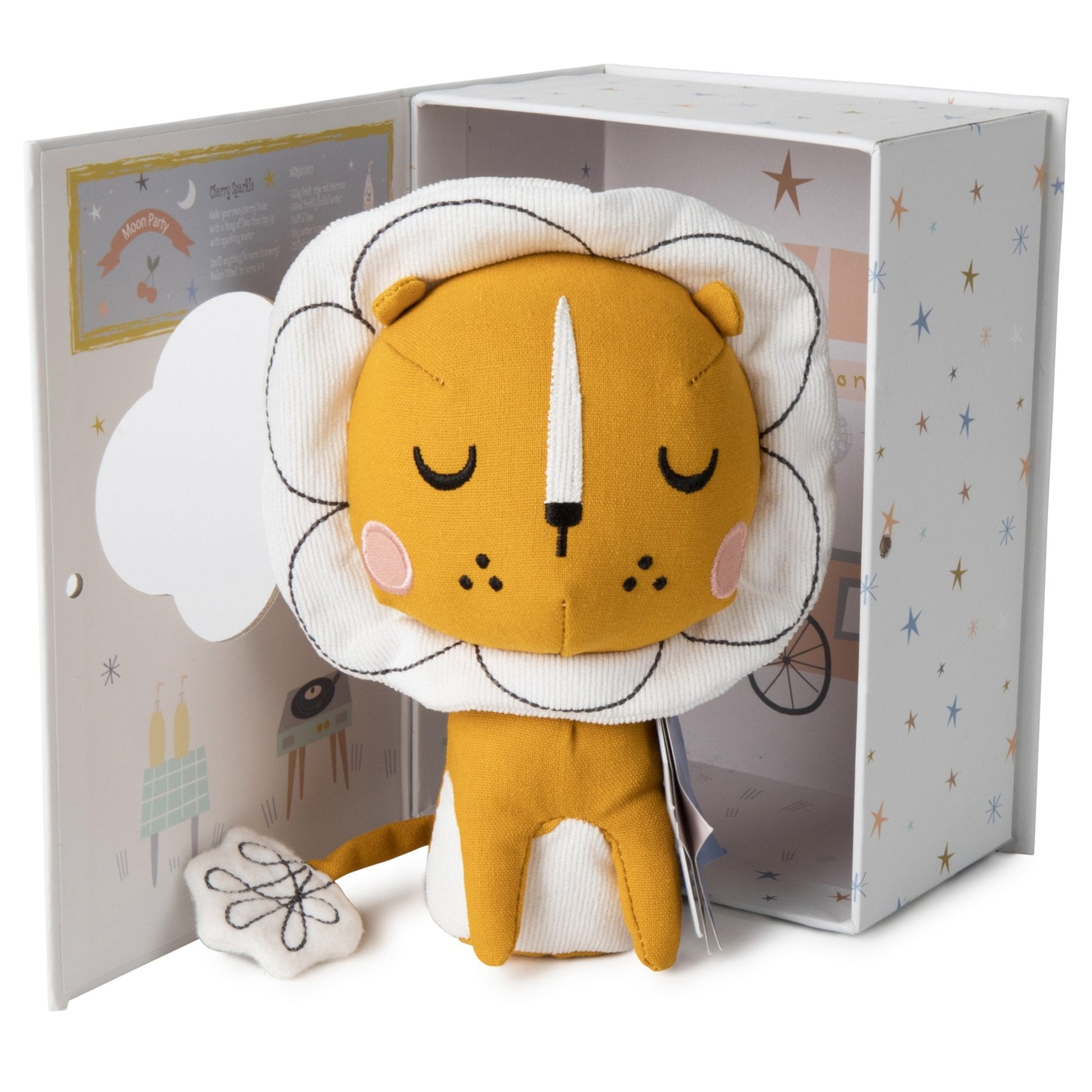 Pica loulou lion louie in mooie geschenkdoos
