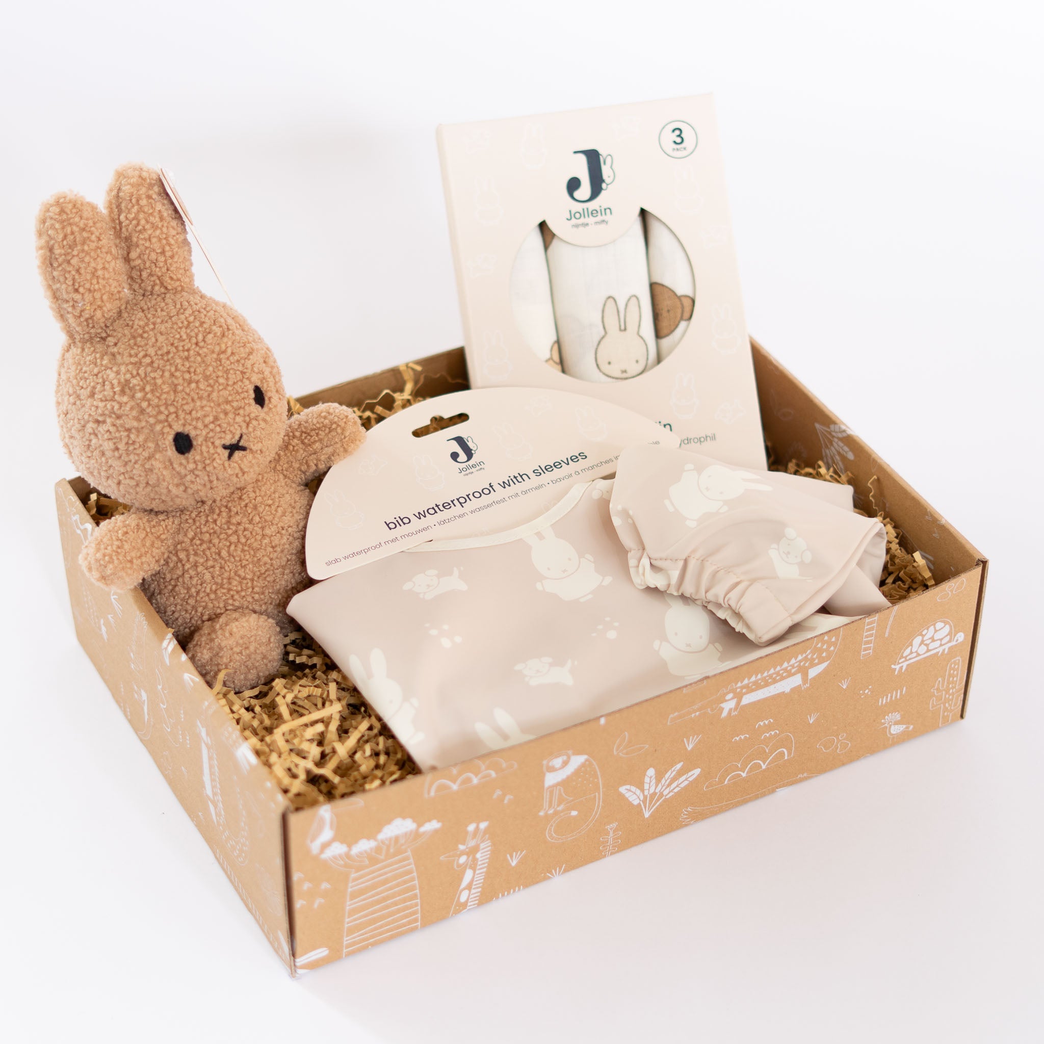 Kraamcadeau pakket Miffy time vol met producten van nijntje