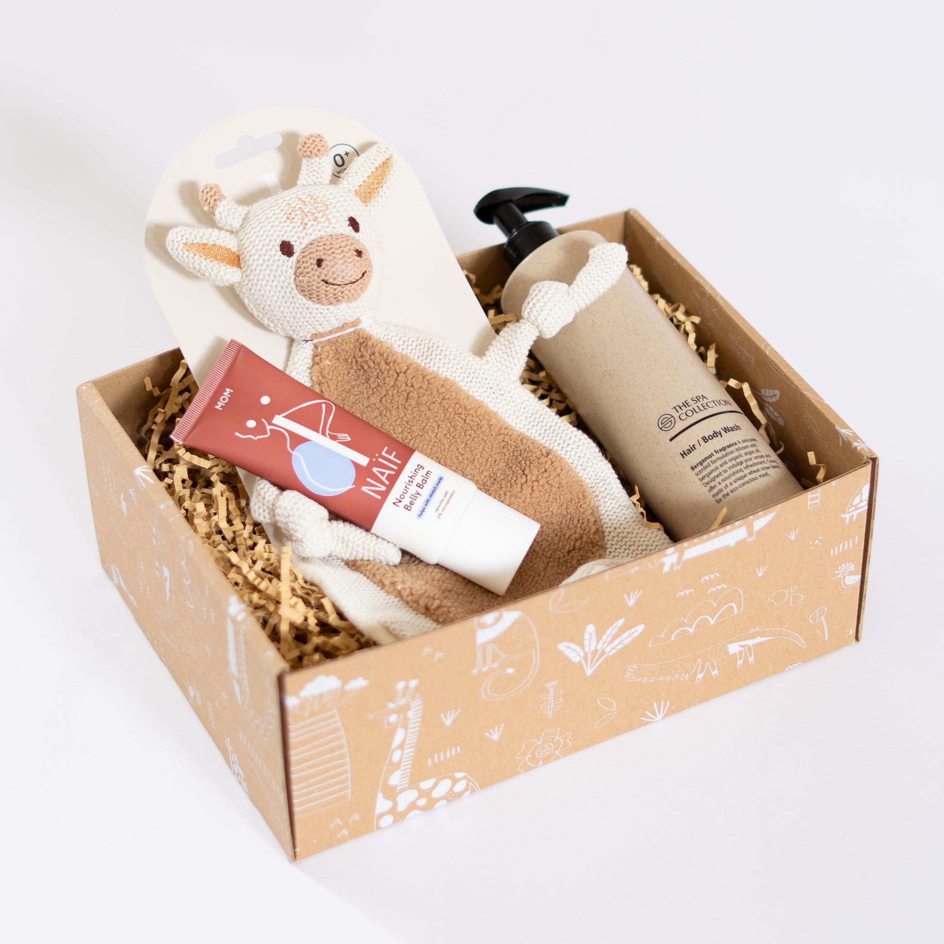 Kraamcadeau pakket Bump & glow cadeau zwangerschapsverlof