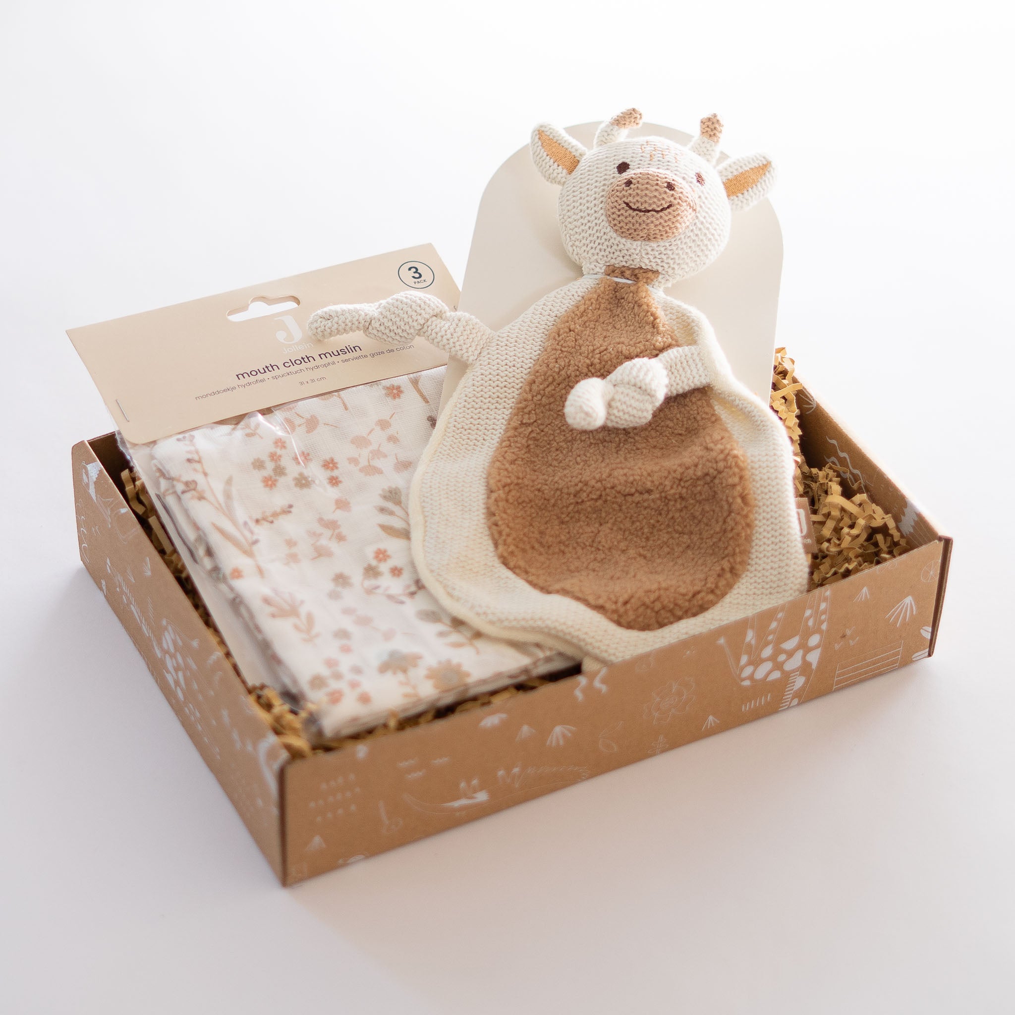 Kraamcadeau pakket Cuteness overload schattig babycadeautje met jollein