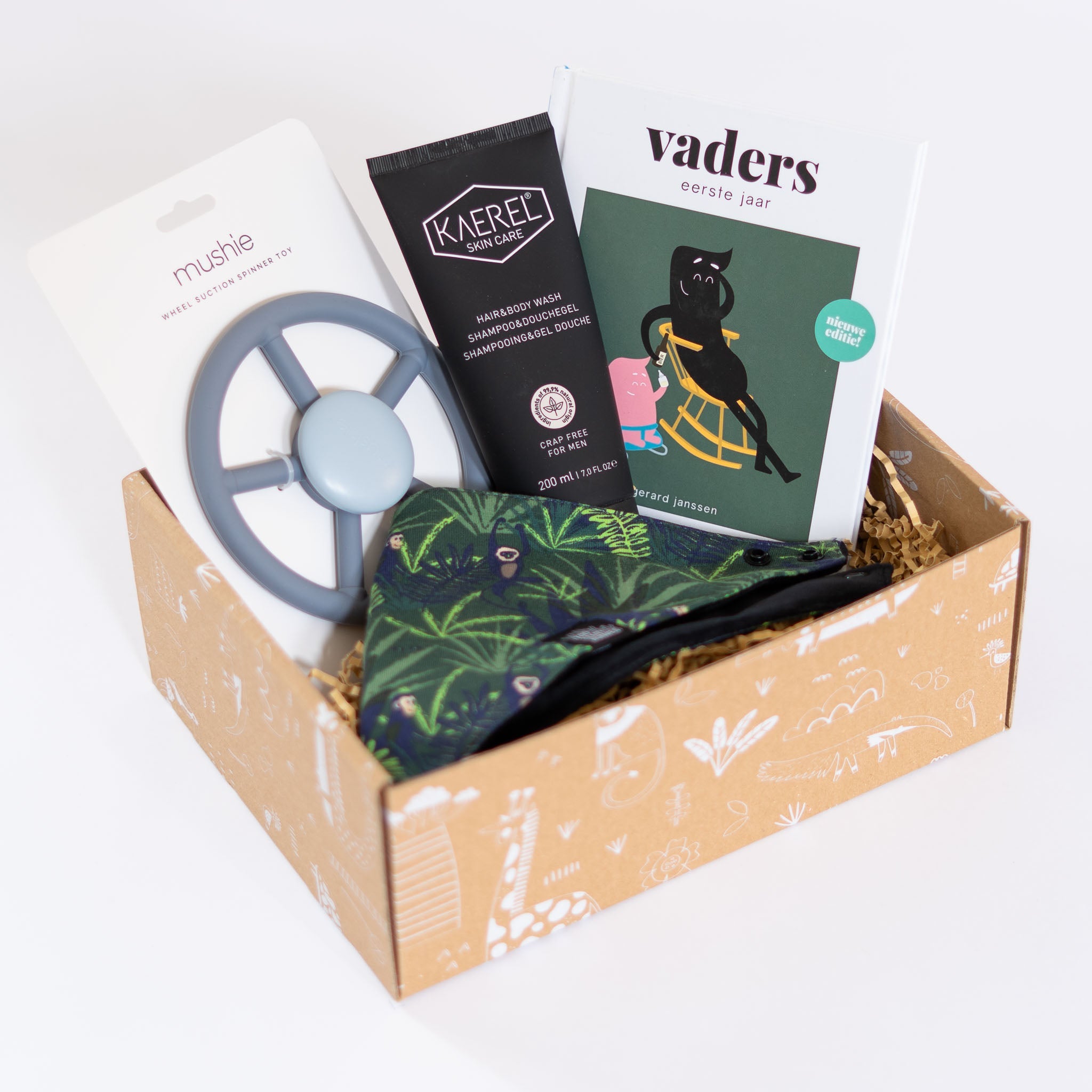 Kraamcadeau pakket Dad's sidekick mannen kraamcadeau