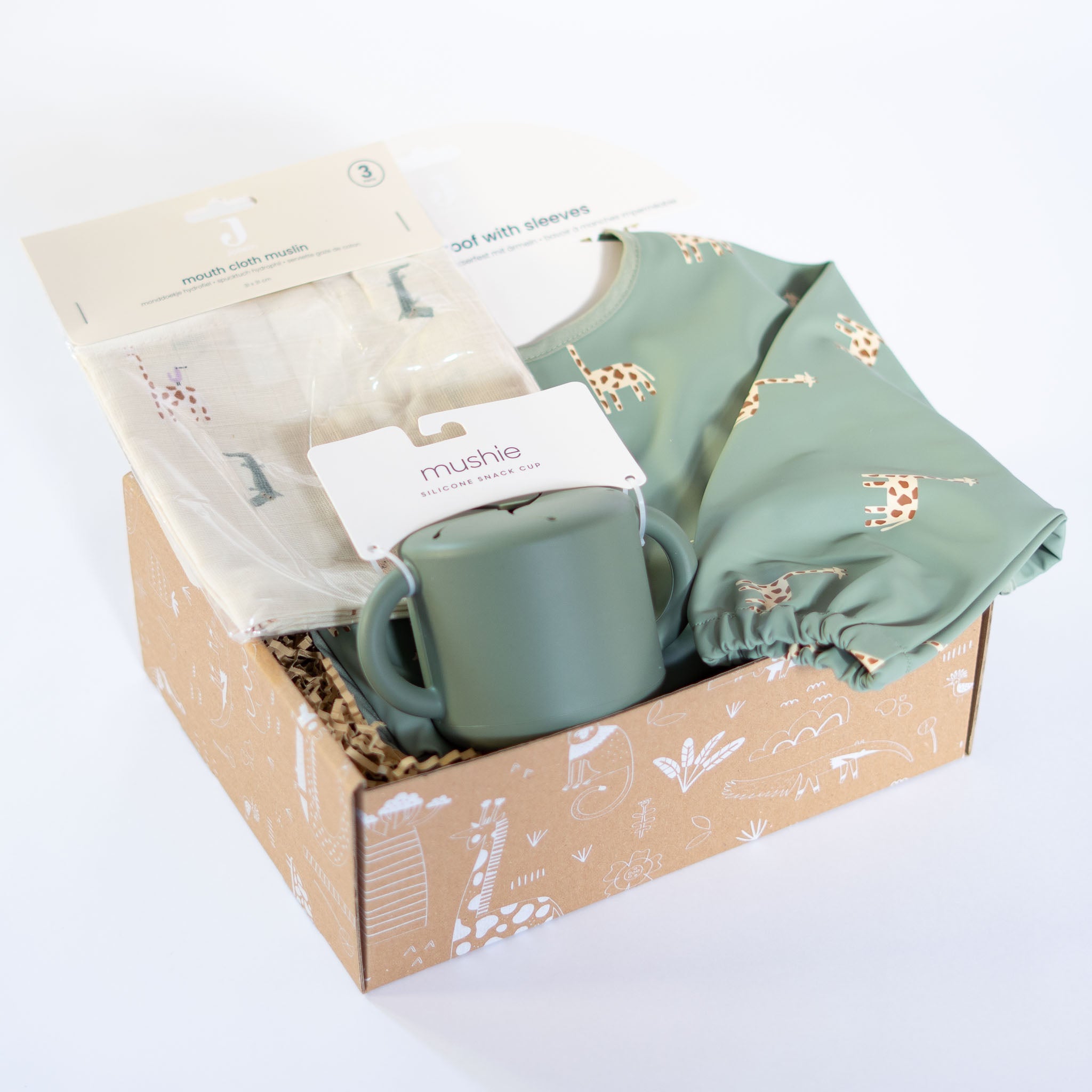 Kraamcadeau pakket Yum starter babycadeaupakket eerste hapjes