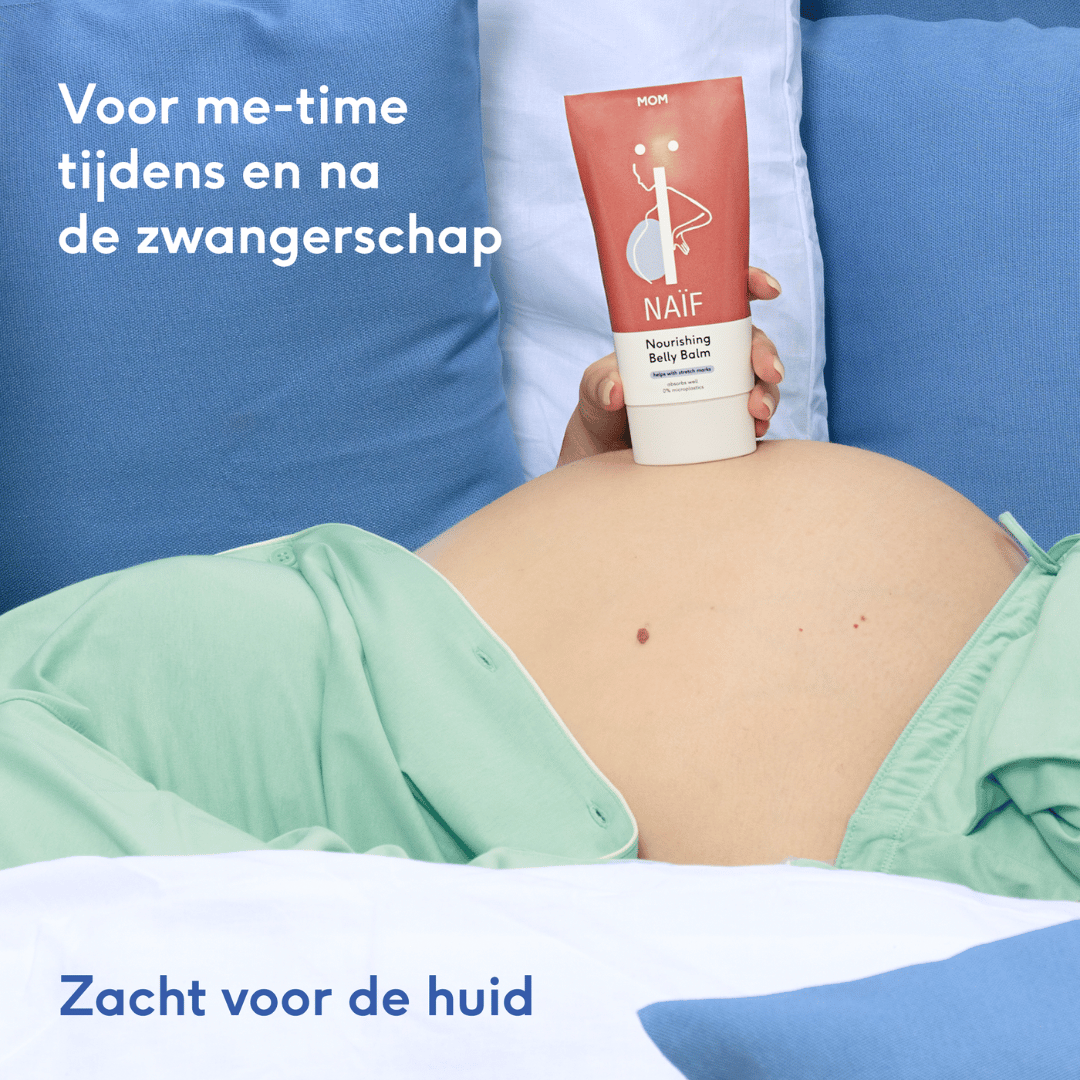 Naïf zwangerschaps buikcreme 75 ml – natuurlijke verzorging voor zwangere buik