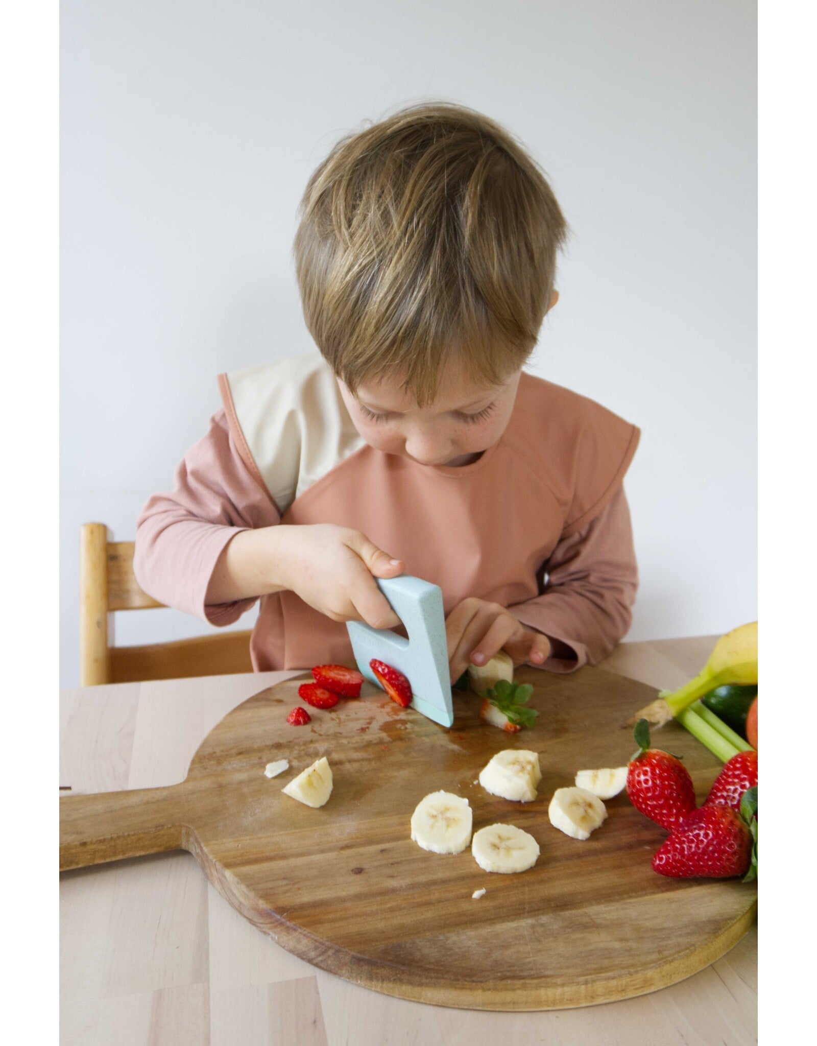 koken met kinderen met het klyv kindermes van skagfa